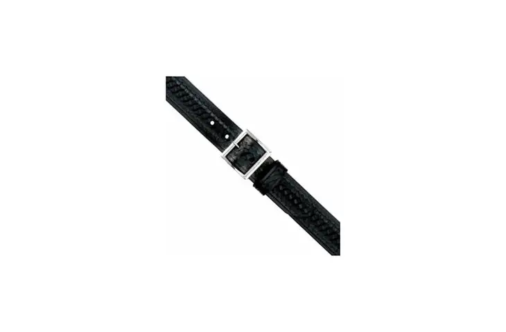 Aker Leather Pro-bond 1.75inch Black Plain Unlined 26inch - view 2
